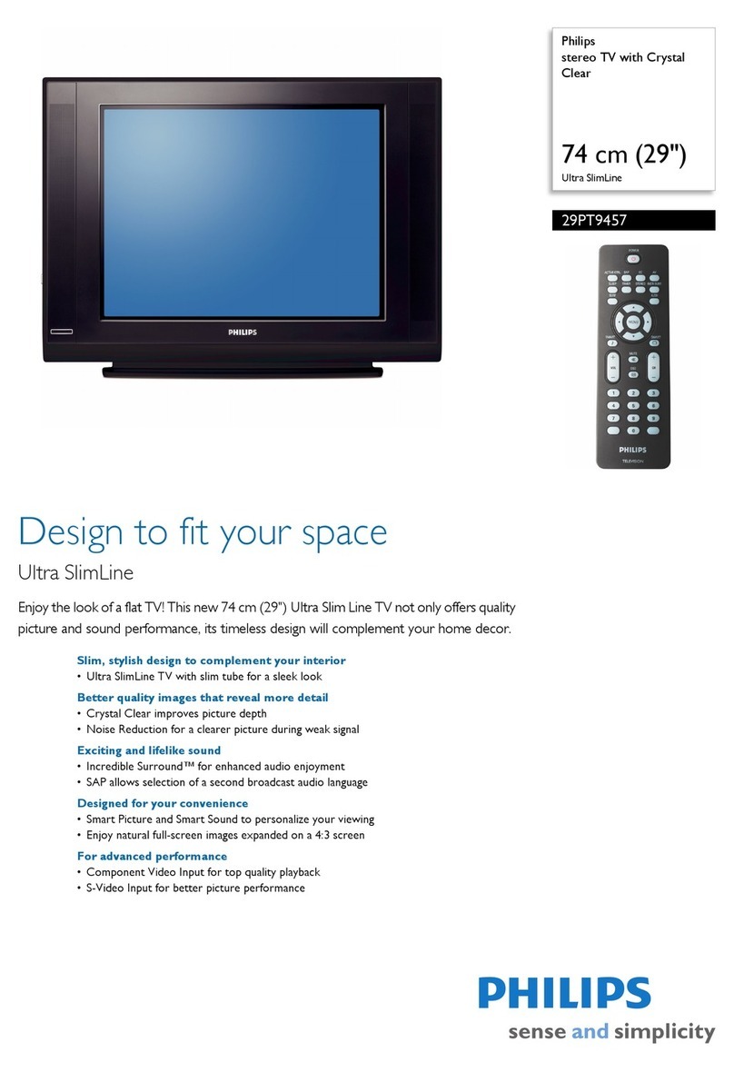Philips 29PT9457 Manuel utilisateur