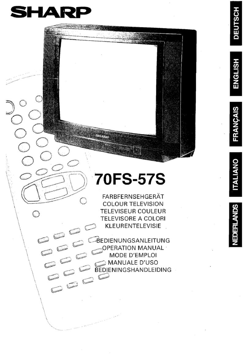 Sharp 70FS-57S Manuel utilisateur