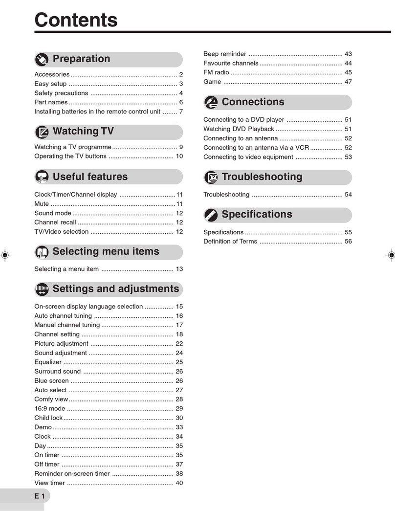 Sharp 29K-FD1SA Manuel utilisateur