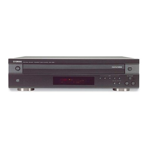 Yamaha CDC-585 Manuel utilisateur