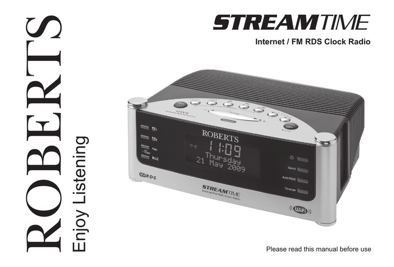 Roberts STREAMTime Manuel utilisateur