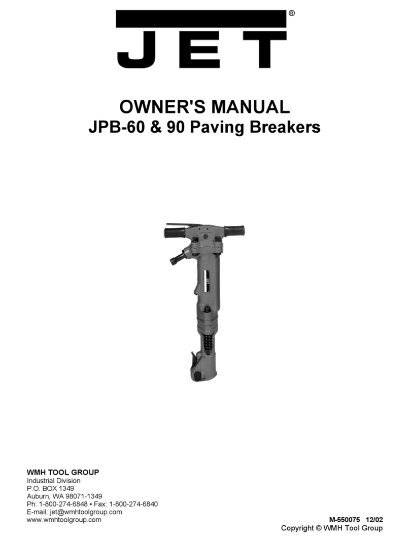 Jet JPB-60 Manuel utilisateur