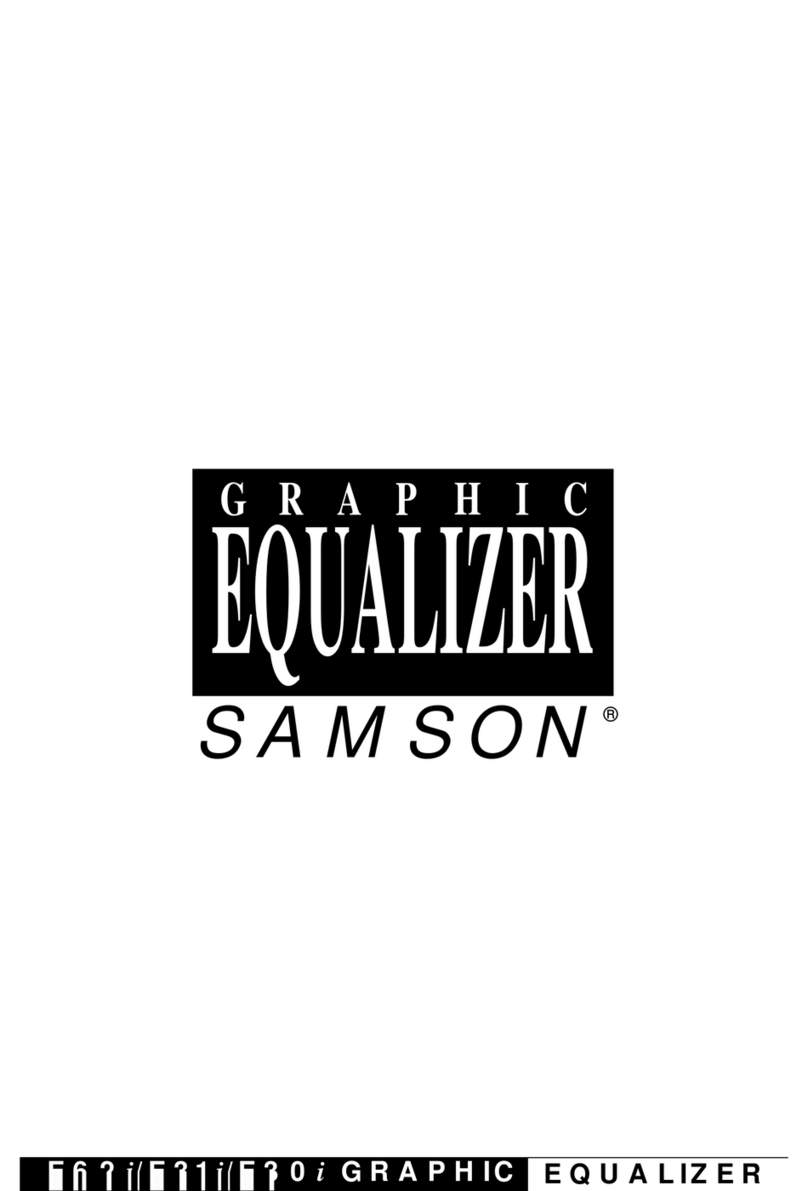 Samson E30I Manuel utilisateur