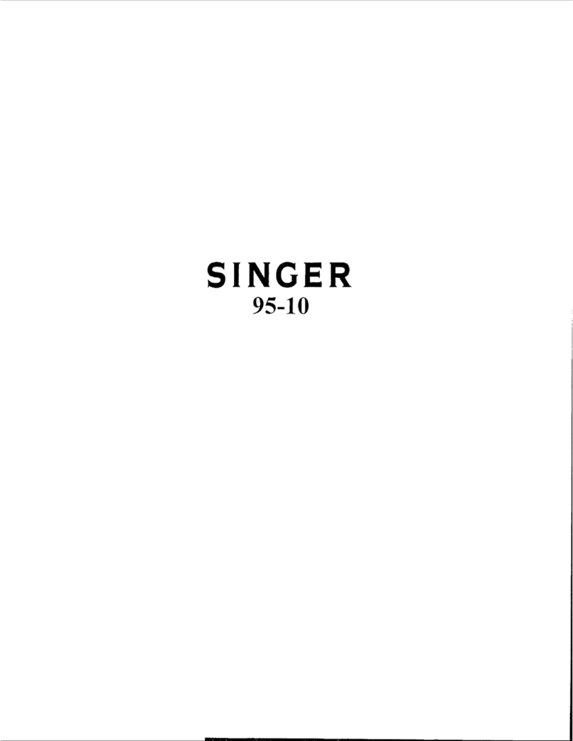 Singer 95-10 Manuel utilisateur