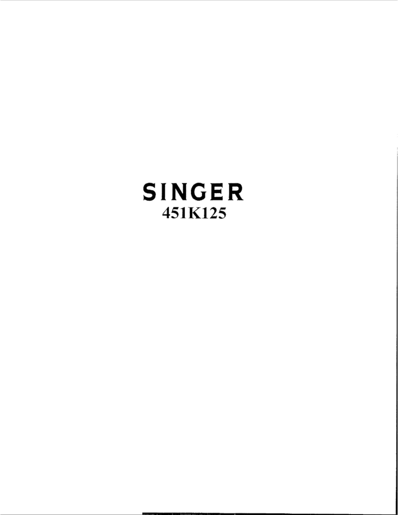 Singer 451K125 Manuel utilisateur