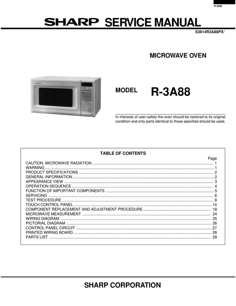 Sharp R-3A88 Manuel utilisateur