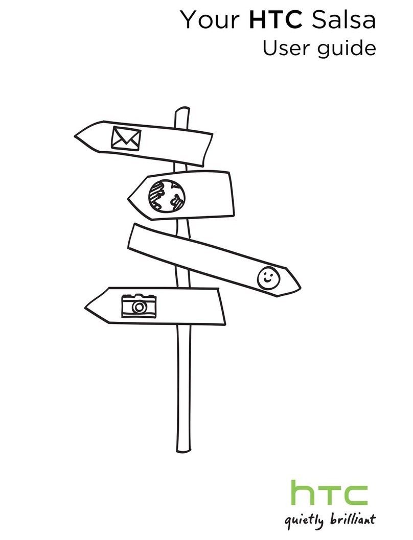 HTC Salsa Manuel utilisateur HTC Salsa Manuel utilisateur