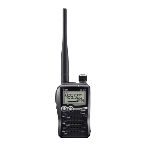 Icom IC-E7 Manuel utilisateur
