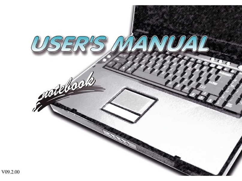 EUROCOM Notebook V09.2.00 Manuel utilisateur EUROCOM Notebook V09.2.00 Manuel utilisateur
