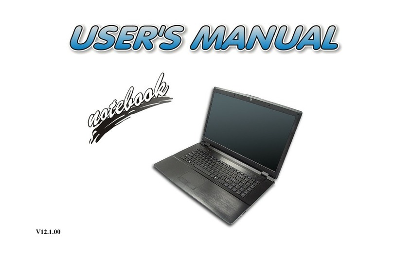 EUROCOM Notebook Manuel utilisateur EUROCOM Notebook Manuel utilisateur