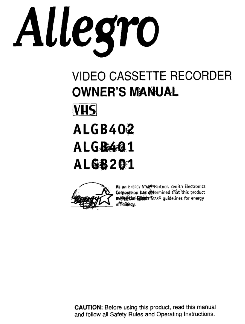 Allegro ALGB201 Manuel utilisateur