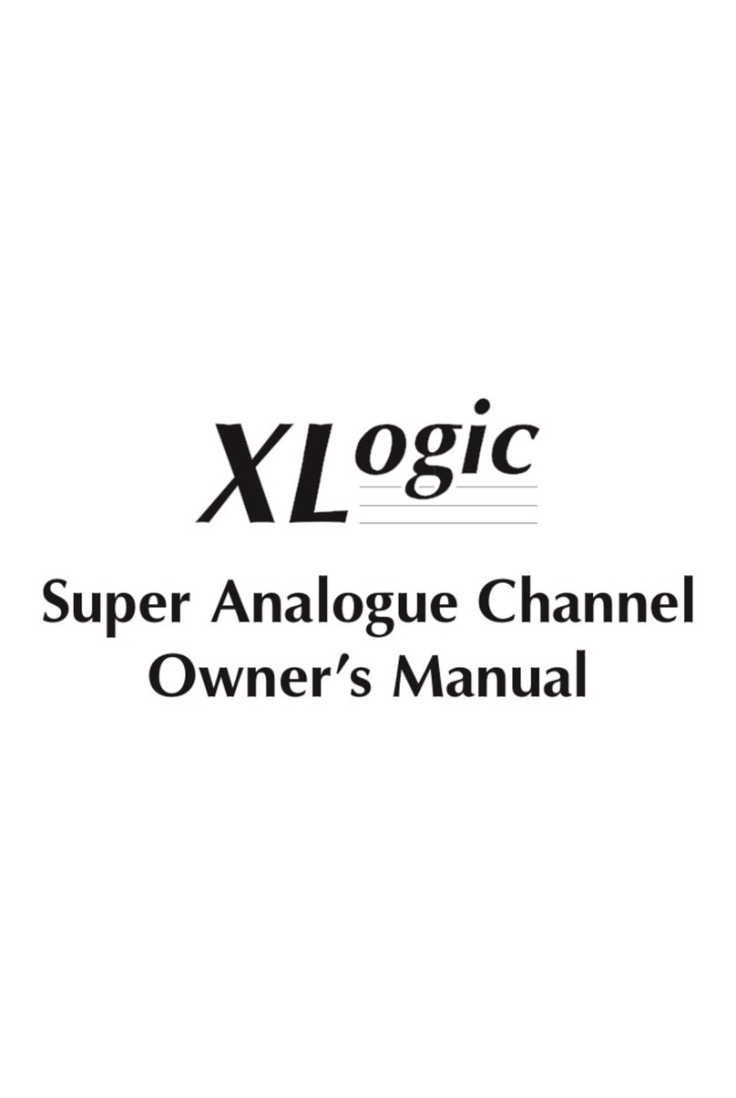 Solid State Logic XLogic Super Analogue Manuel utilisateur