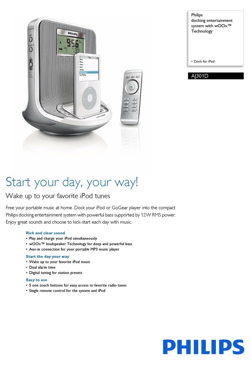 Philips AJ301D Manuel utilisateur