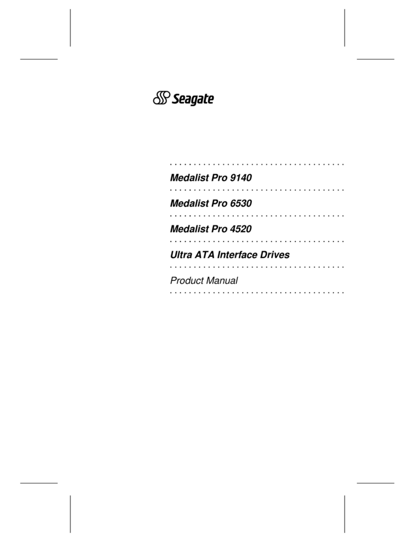 Seagate Medalist Pro 4520 Manuel utilisateur