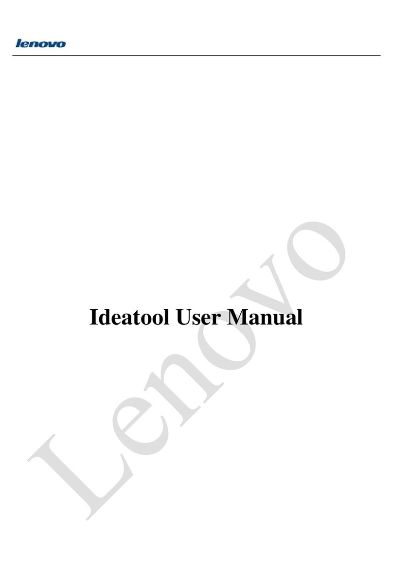 Lenovo Ideatool Manuel utilisateur