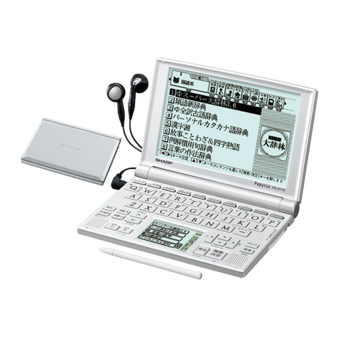 Sharp PW-AT770 Manuel utilisateur