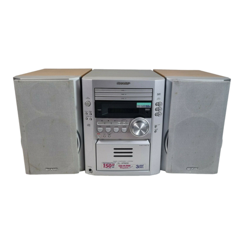 Sharp XL-HP600E Manuel utilisateur