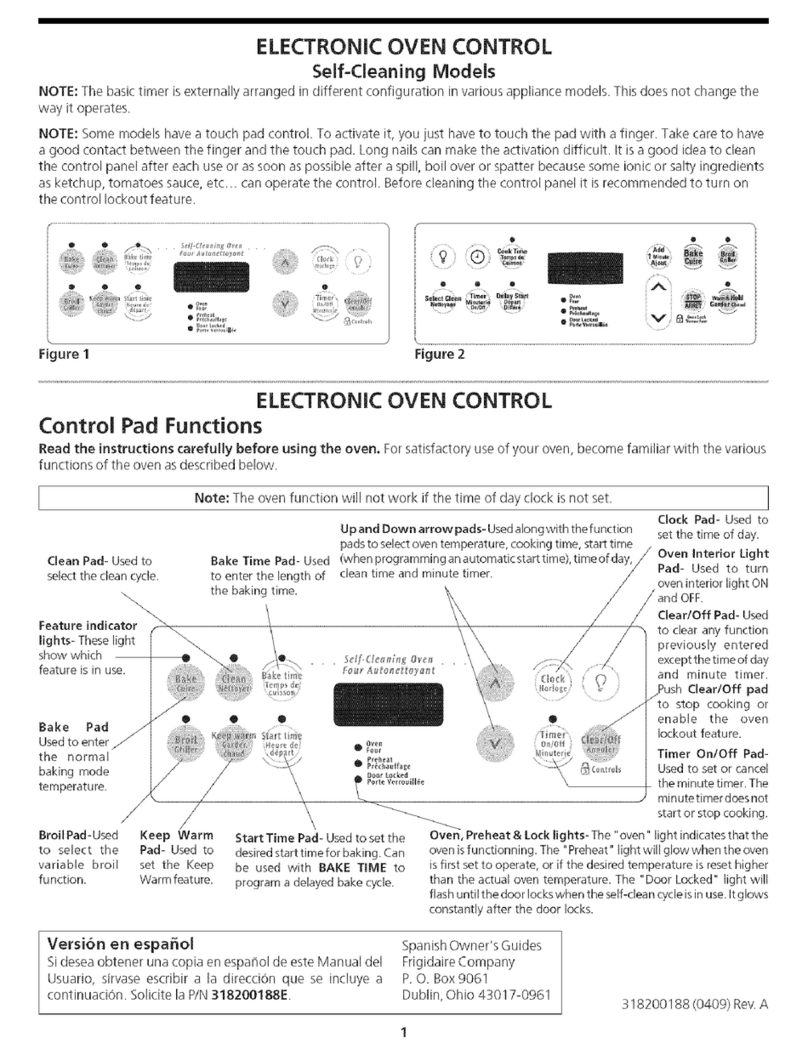 Frigidaire CFEB30S5GC4 Guide Manuel utilisateur