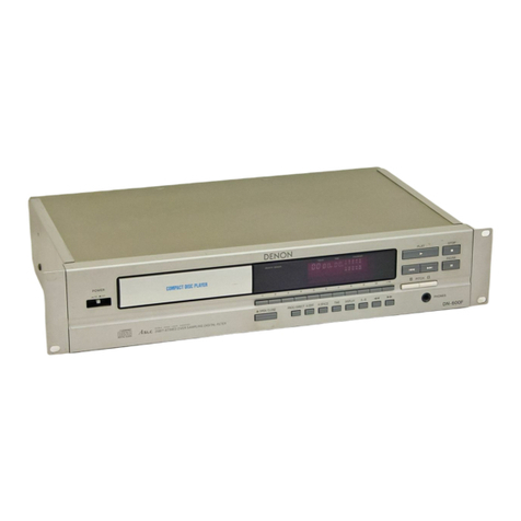 Denon Nippon DN-600F Manuel utilisateur
