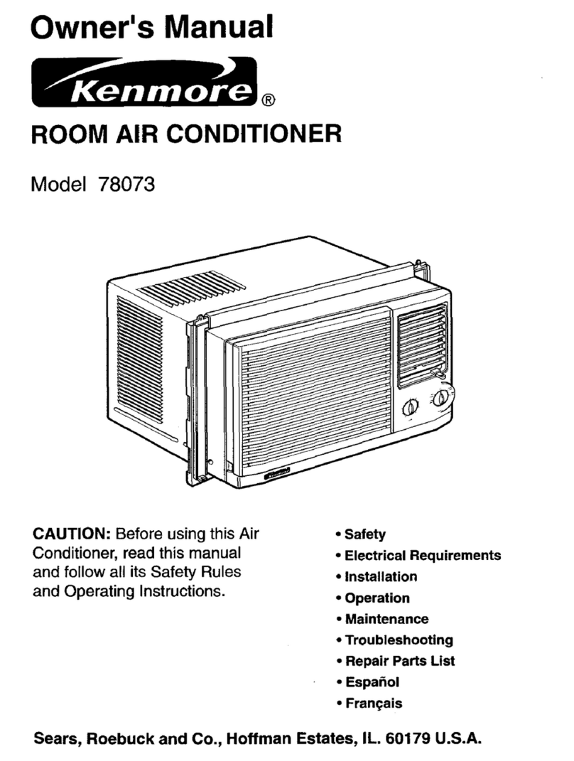 Kenmore 78073 Manuel utilisateur