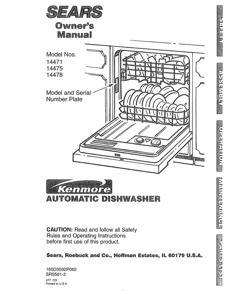 Kenmore 14471 Manuel utilisateur