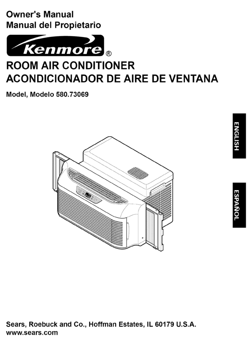 Kenmore 580 Manuel utilisateur