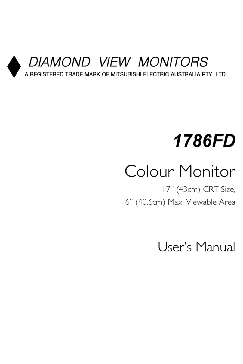 Diamond View 1786FD Manuel utilisateur Diamond View 1786FD Manuel utilisateur