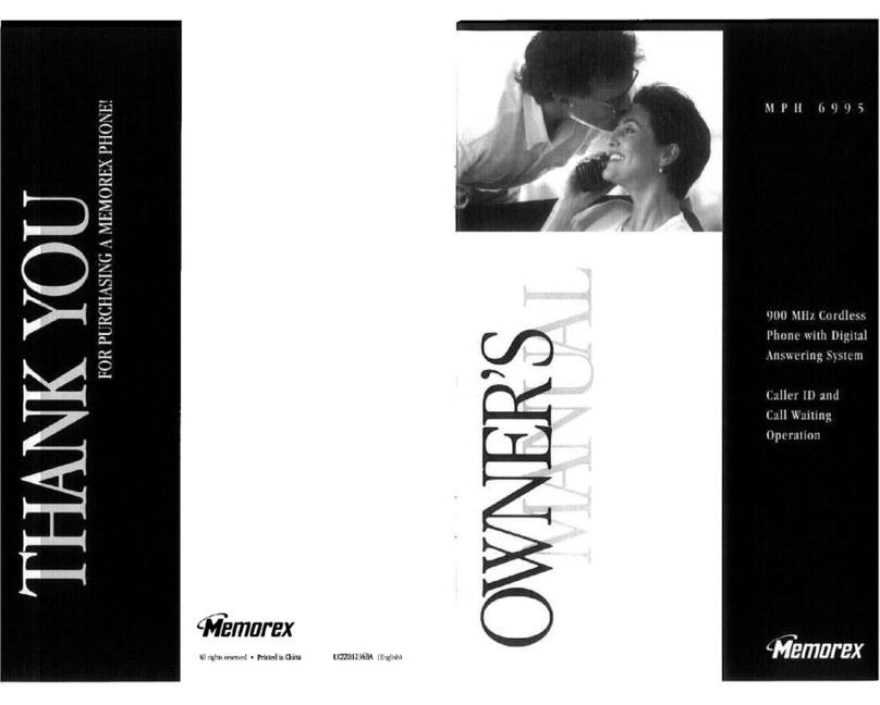 Memorex mph 6995 Manuel utilisateur