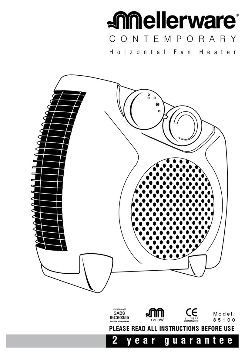 Mellerware 35100 Manuel utilisateur