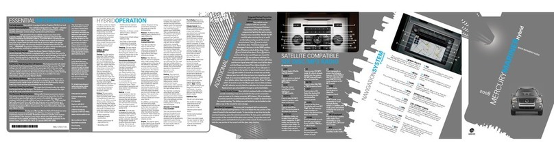 Mercury Sable 2008 Manuel utilisateur