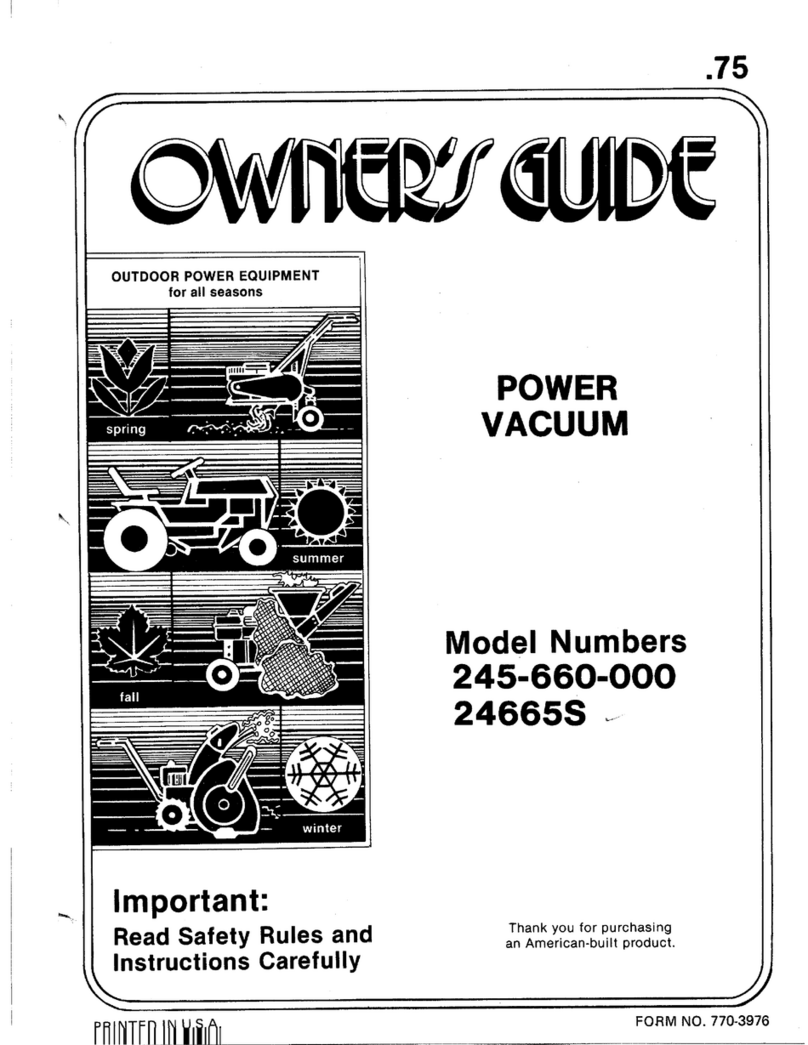 MTD 245-660-000 Manuel utilisateur
