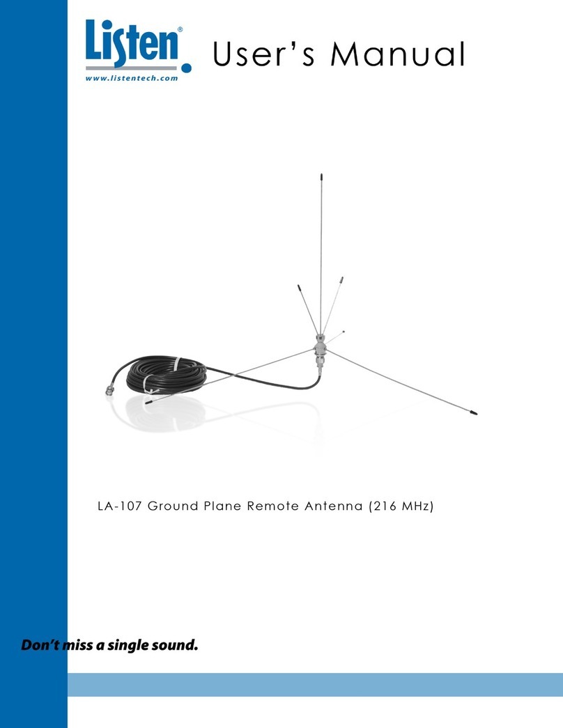 Listen Technologies LA-107 Manuel utilisateur