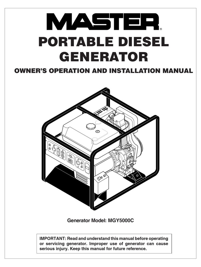 Master MGY5000C Guide de démarrage rapide