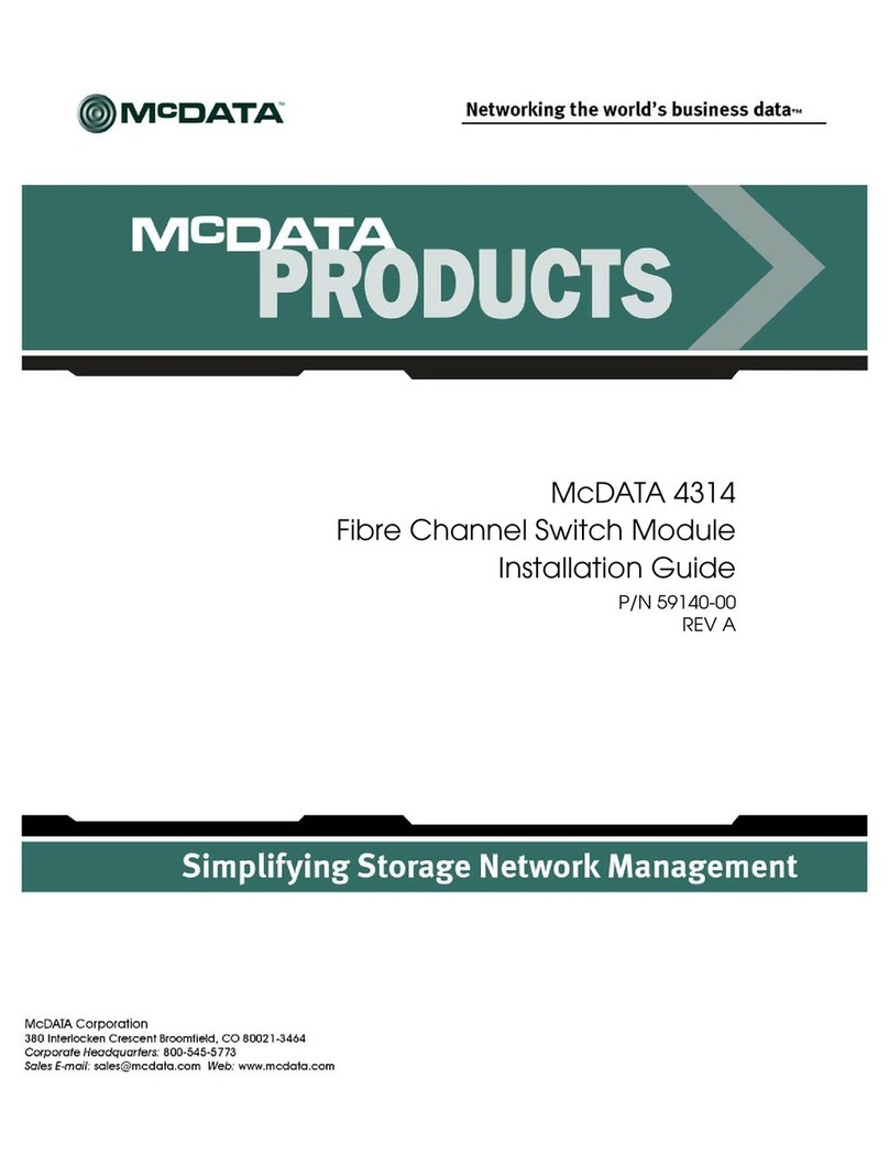 McDATA 4314 Manuel utilisateur