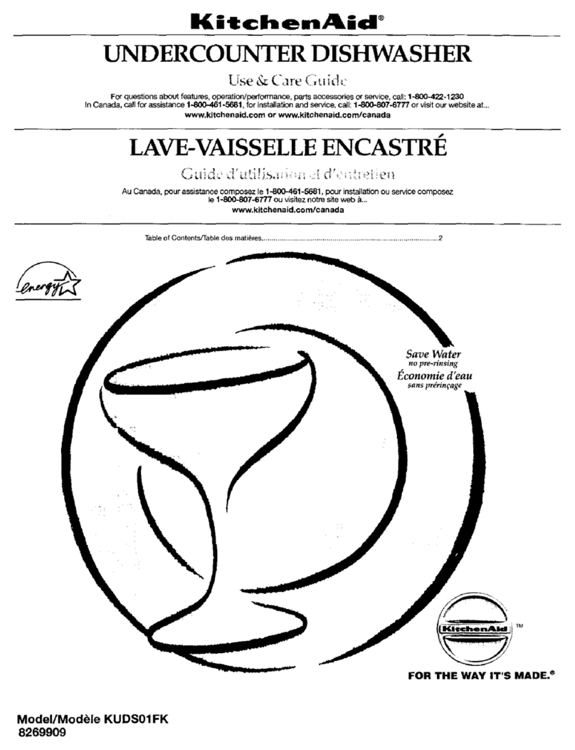 KitchenAid 8269909 Manuel utilisateur