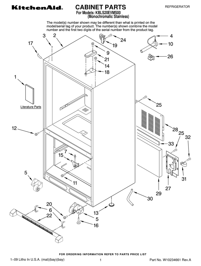 KitchenAid KBLS20EVMS00 Manuel utilisateur
