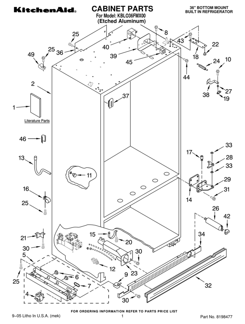 KitchenAid KBLO36FMX00 Manuel utilisateur