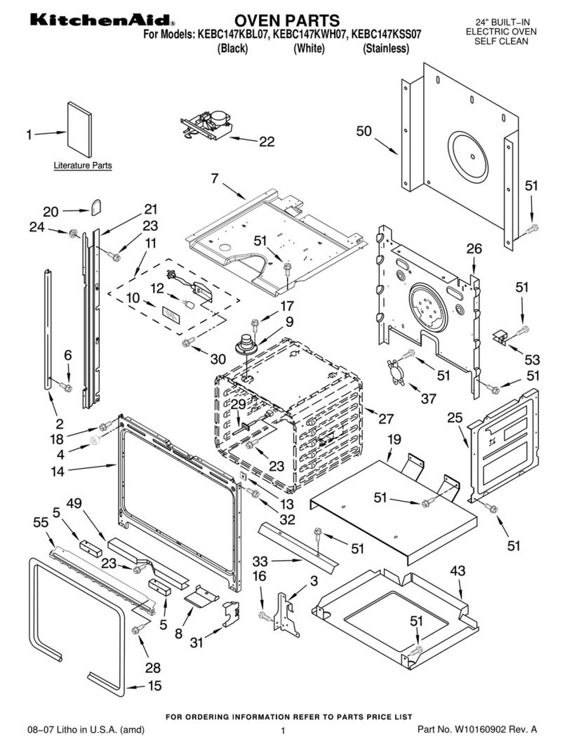 KitchenAid KEBC147KBL07 Manuel utilisateur KitchenAid KEBC147KBL07 Manuel utilisateur