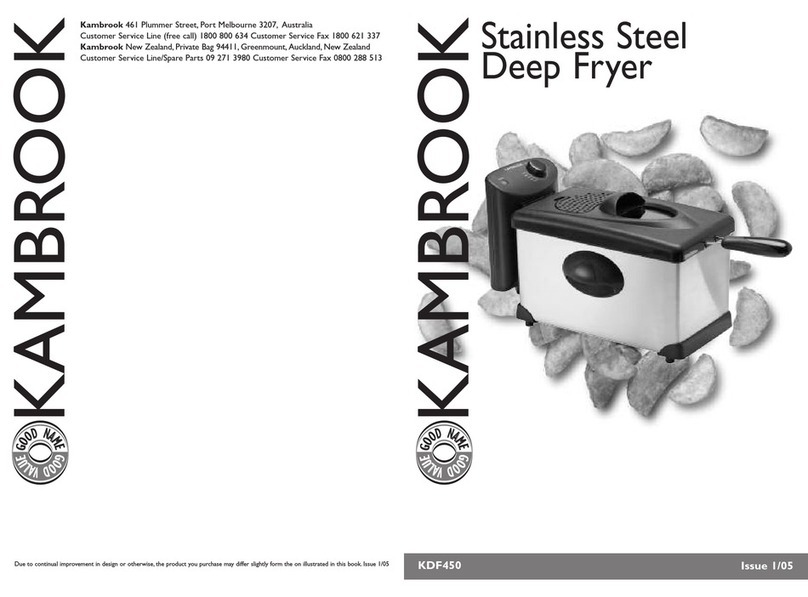 Kambrook KDF450 Manuel utilisateur