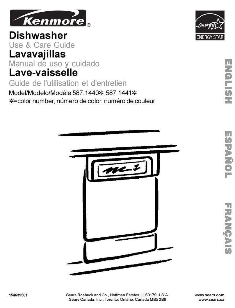 Kenmore 587.144 Manuel utilisateur
