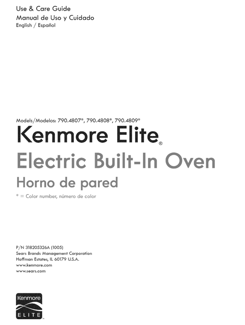 Kenmore 790.4807 Manuel utilisateur