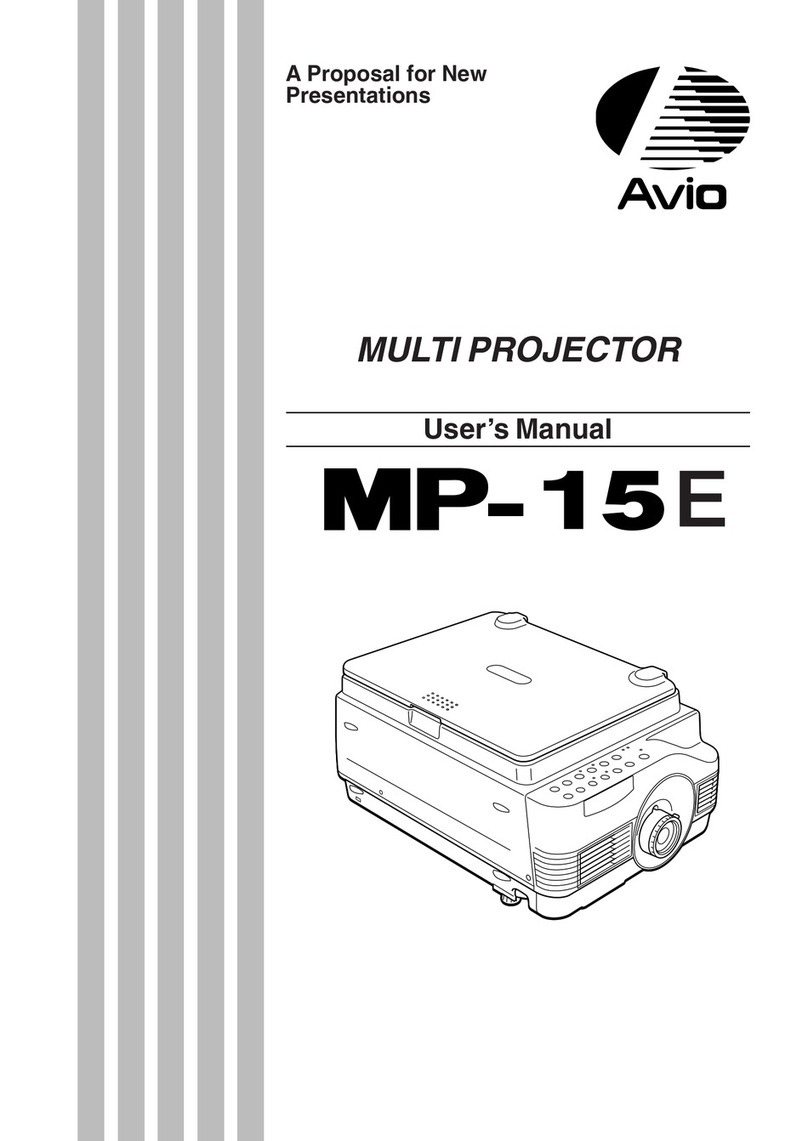 Avio MP-15E Manuel utilisateur