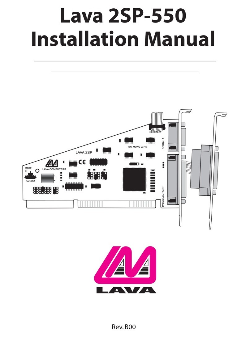 Lava Computer Lava 2SP-550 Manuel utilisateur