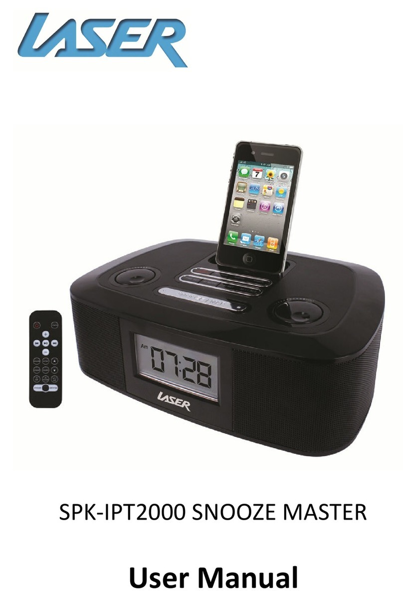 Laser SNOOZE MASTER SPK-IPT2000 Manuel utilisateur