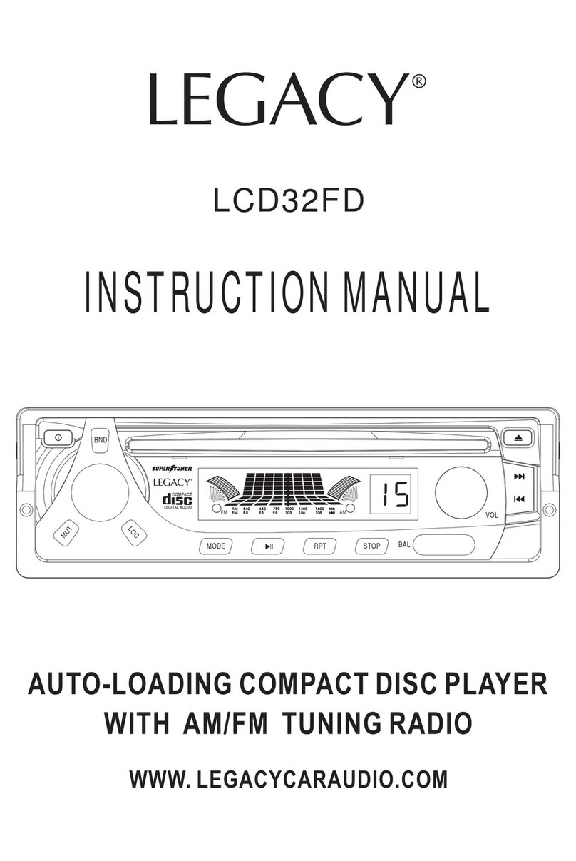 Legacy LCD32FD Manuel utilisateur