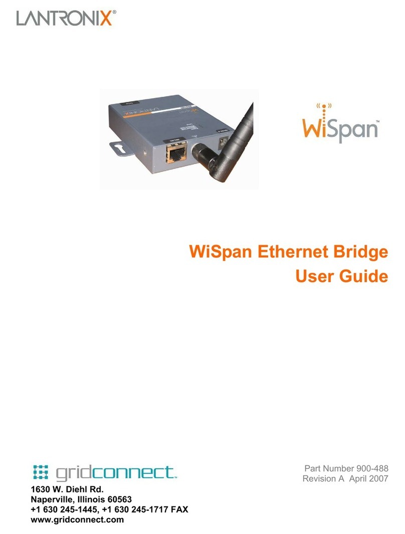 Lantronix WiSpan Manuel utilisateur