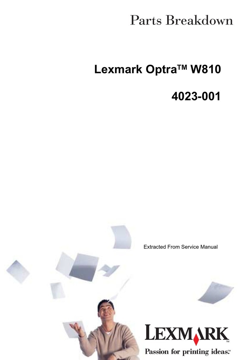 Lexmark Optra W810 Guide de démarrage rapide