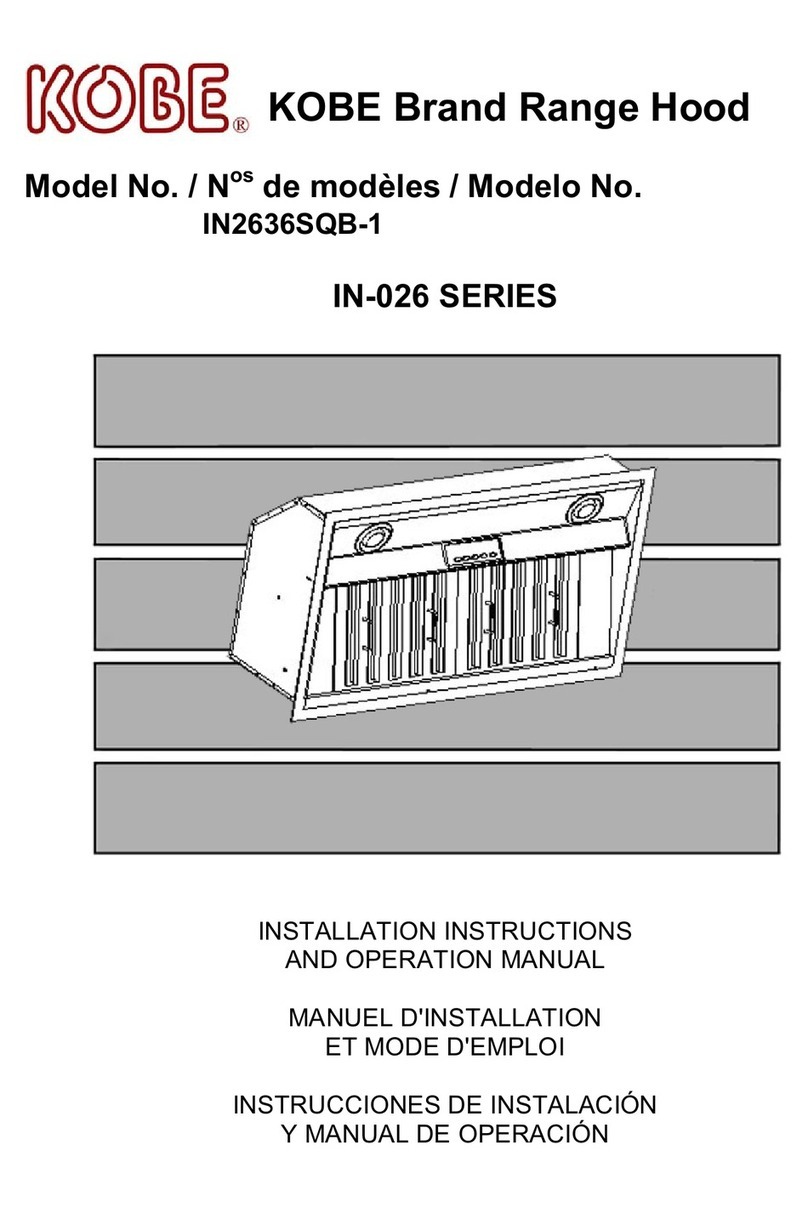 KOBE IN2636SQB-1 Guide de dépannage