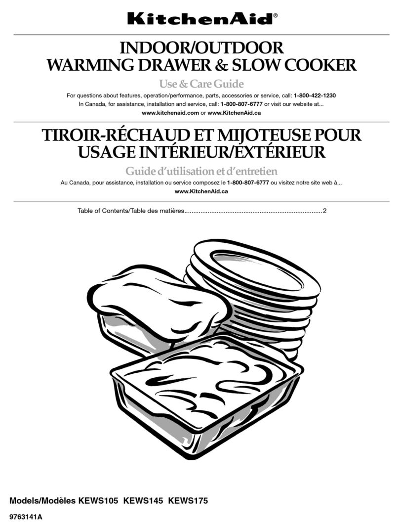 KitchenAid 9763141A Manuel utilisateur