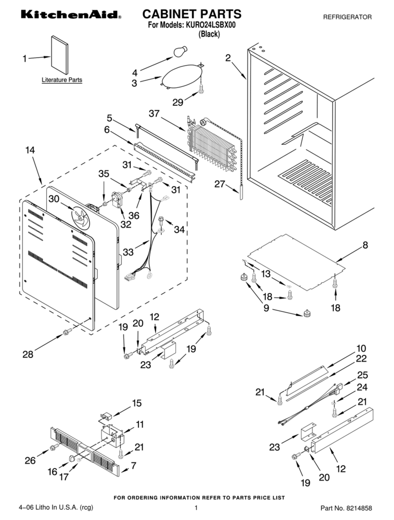 KitchenAid KURO24LSBX00 Manuel utilisateur